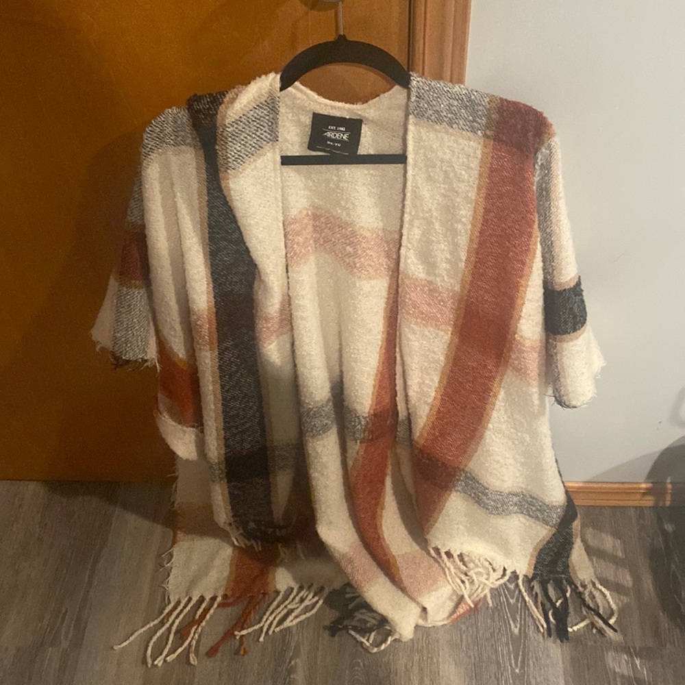 Multi colour shawl size medium small or large